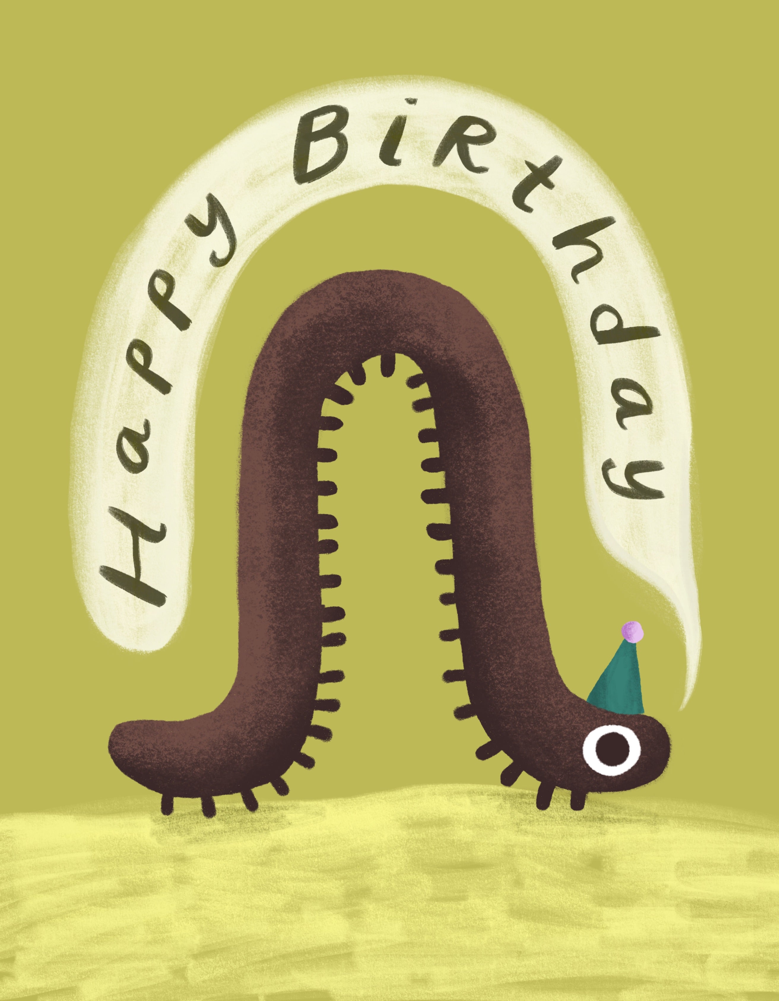 Birthday Caterpillar